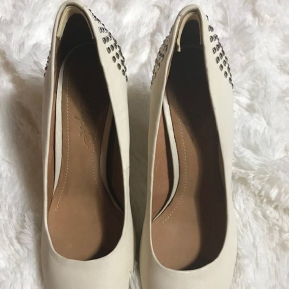 Jipi Japa off white Studded Shoes Size 8 - Picture 5 of 7